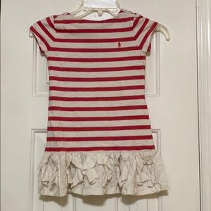 Ralph Lauren Ruffled Bottom Top